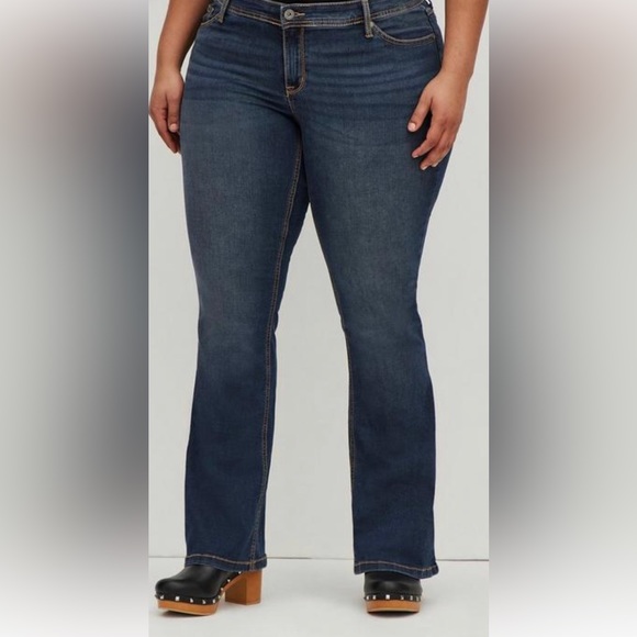 torrid Denim - TORRID LUXE SLIM BOOT JEAN - SUPER STRETCH MEDIUM WASH